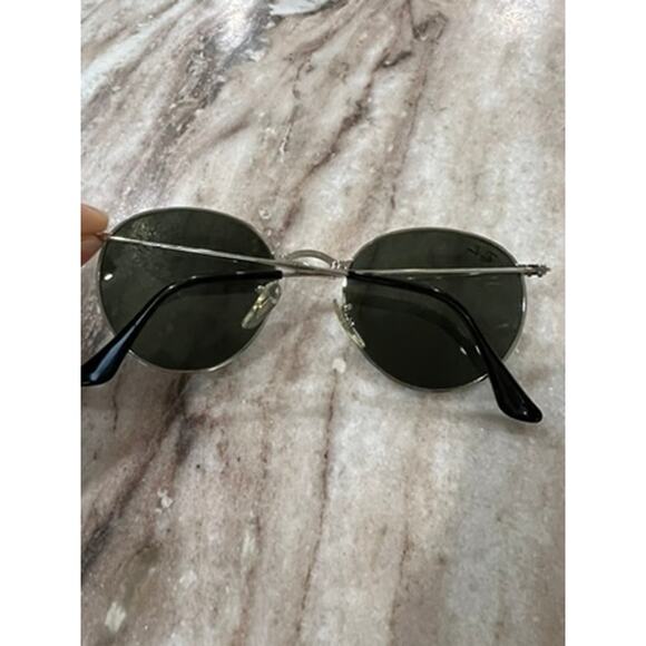Ray Ban Blue and Silver Mirror Sunglasses Foldable Comes with case - Picture 6 of 10